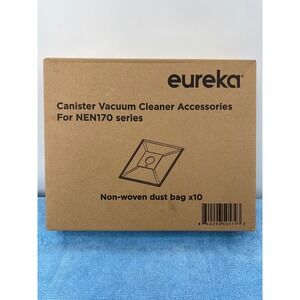 Eureka NEN170 Series Canister Vacuum Non-Woven Dust Bags 10 Pack Replacement OEM
